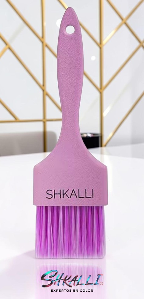 Shkalli Brocha Tipo Pintor para Coloración Profesional – Cerdas Suaves