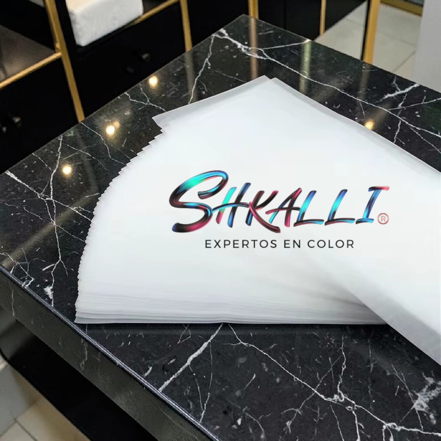 Papel para mechas y coloracion profesional.