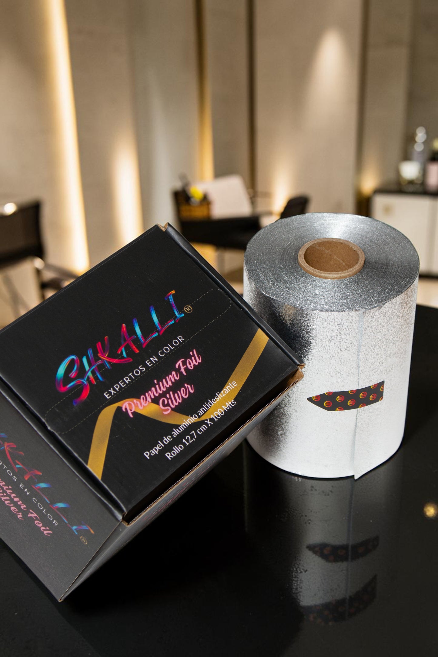 Shkalli Papel de Aluminio para Coloración Profesional 100 Metros
