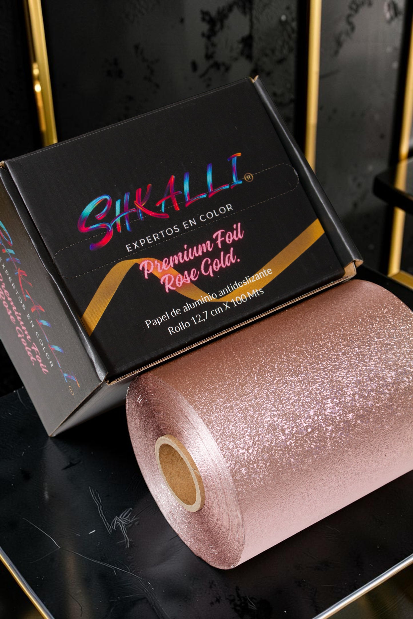 Shkalli Papel de Aluminio para Coloración Profesional 100 Metros