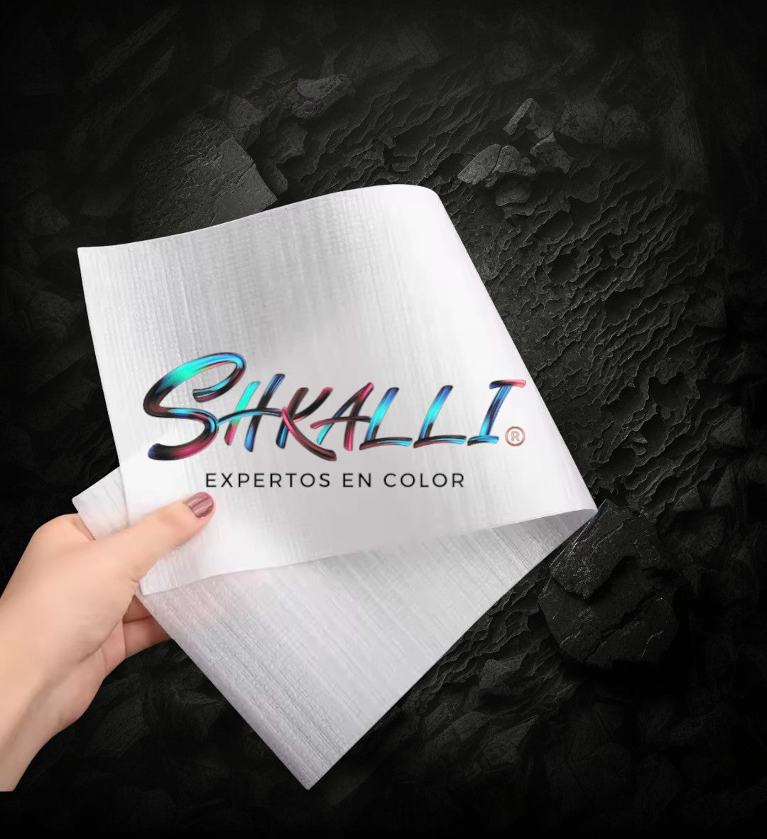 Shkalli Papel Espuma para Coloración Profesional – Suave y Sin Residuos