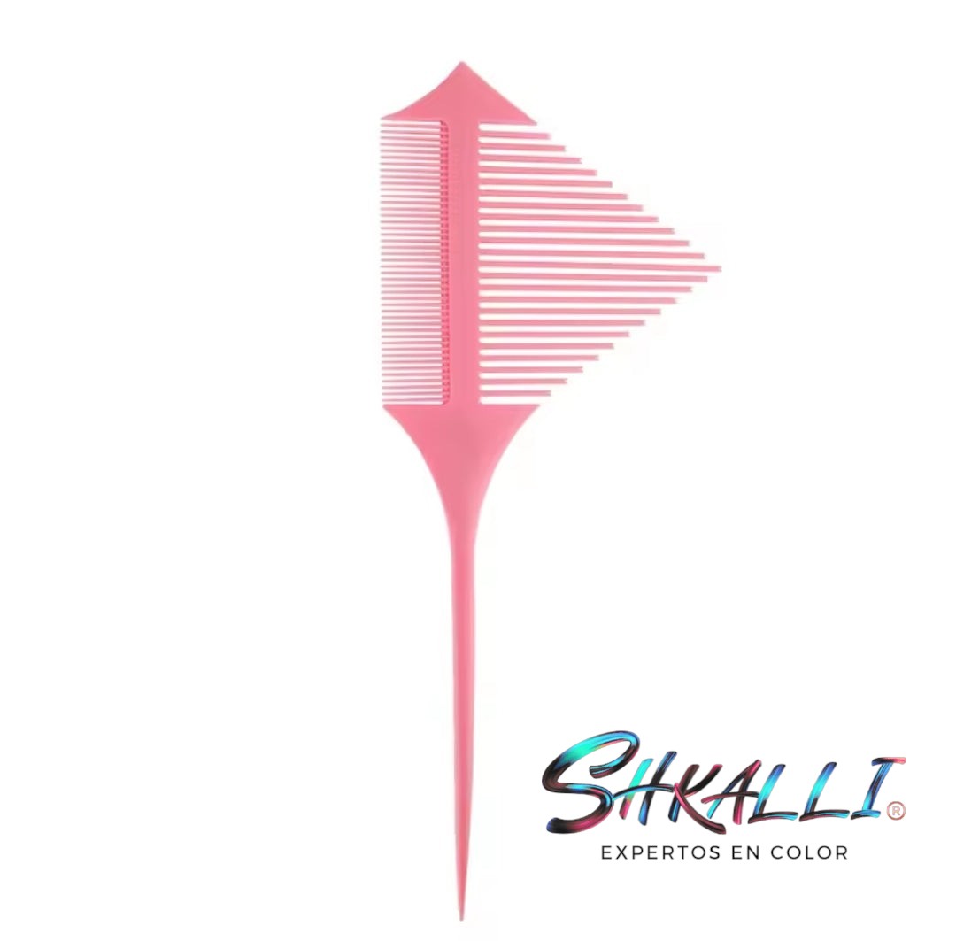 Shkalli Peine Doble Cara para Babylights y Highlights – Uso Profesional