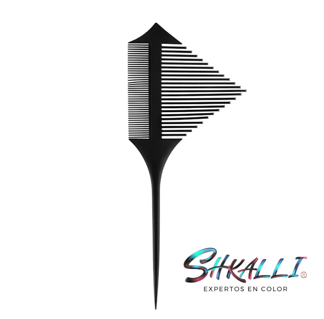 Shkalli Peine Doble Cara para Babylights y Highlights – Uso Profesional