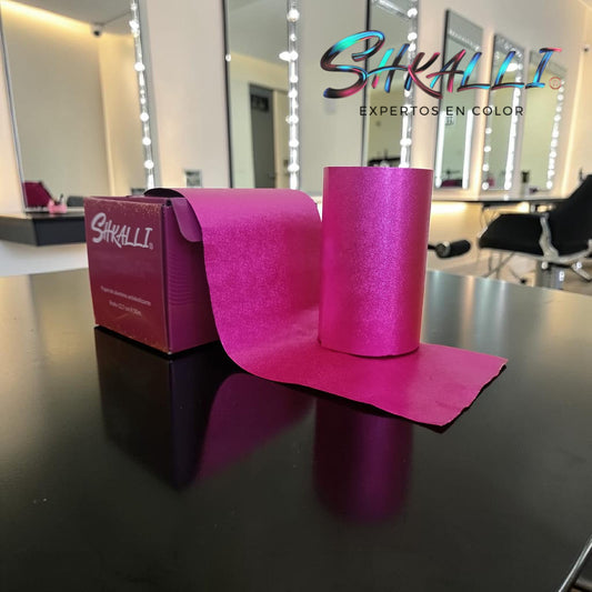 Papel especial para coloracion profesional de salón